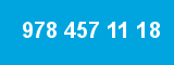 978 457 11 18 978 457 11 18